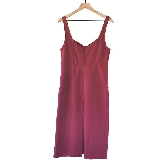 NEW Anthropologie Maeve Wildberry Knit Midi Dress - 14P - Picture 5 of 9